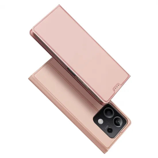 Dux Ducis Skin Pro case with flap and card slot for Xiaomi Redmi Note 13 5G - pink