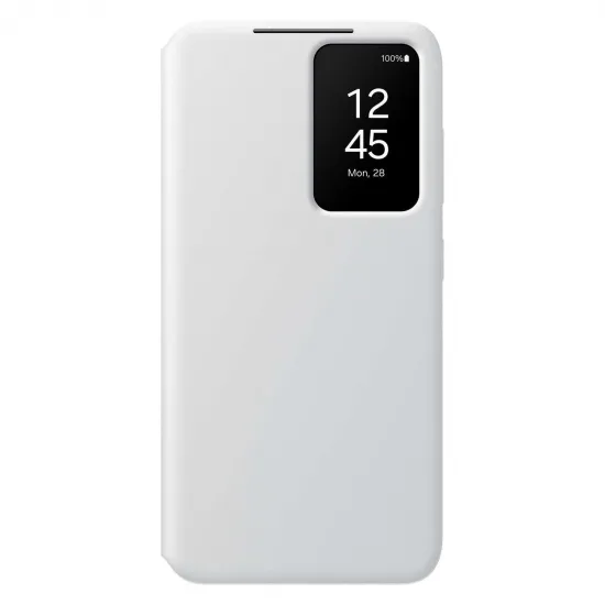 Samsung Smart View Wallet EF-ZS921CWEGWW case with flap for Samsung Galaxy S24 - white