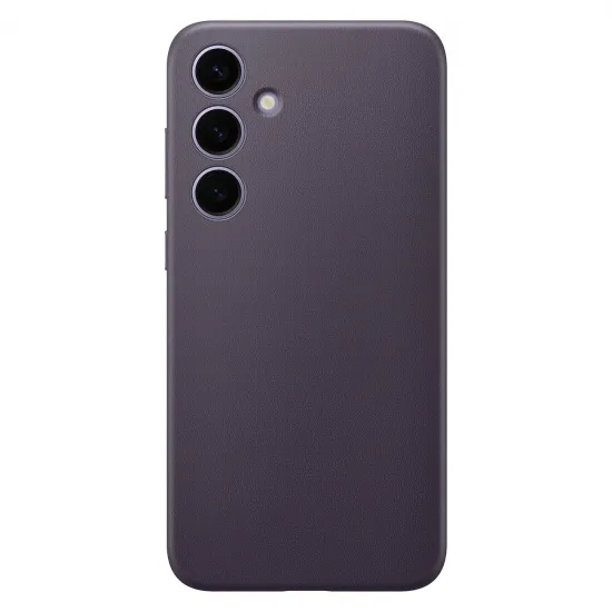 Samsung Vegan Leather Case GP-FPS921HCAVW for Samsung Galaxy S24 - dark purple