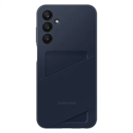 Samsung Card Slot Case EF-OA156TBEGWW with card slot for Samsung Galaxy A15 / A15 5G - black and blue
