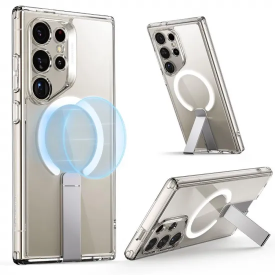 ESR Flickstand Boost Halolock case for Samsung Galaxy S24 Ultra - transparent