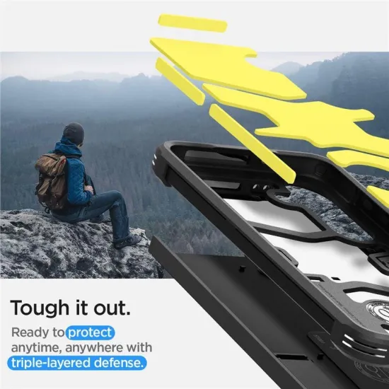Spigen Tough Armor case for Samsung Galaxy S24+ - black