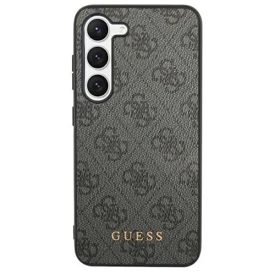 Guess 4G Metal Gold Logo case for Samsung Galaxy S24+ - black