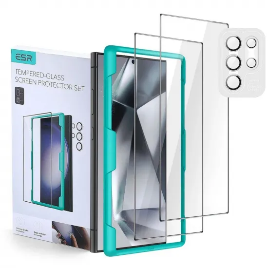 ESR Tempered Glass Protector for Samsung Galaxy S24 Ultra - 2 pcs.