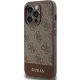 Guess 4G Stripe Collection case for iPhone 15 Pro - brown
