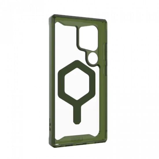 UAG Plyo Pro Magnet case for Samsung Galaxy S24 Ultra 5G with magnetic module - transparent green