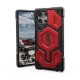 UAG Monarch Pro case for Samsung Galaxy S24 Ultra 5G with magnetic module - black and red