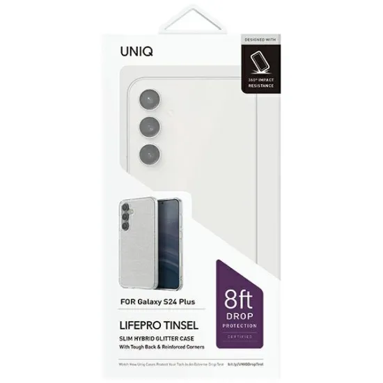 Uniq case LifePro Xtreme Sam S24+ S926 transparent glossy/tinsel lucent
