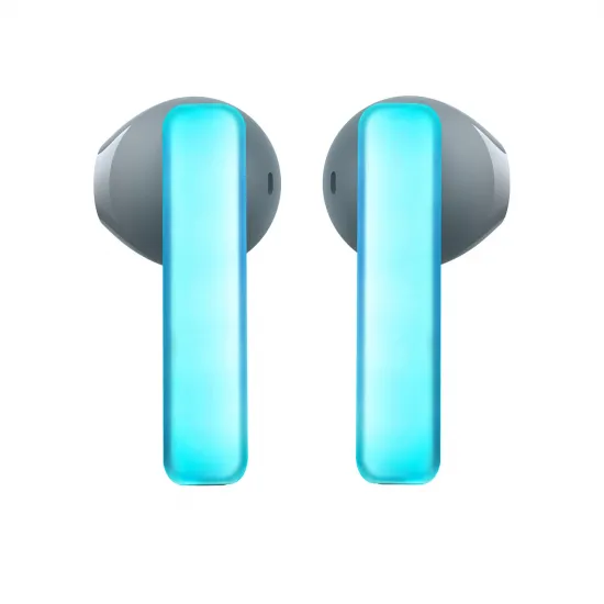 TWS Joyroom JR-TC1 IceLens Series wireless headphones with LED lights - black