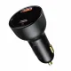 [RETURNED ITEM] [RETURNED ITEM] Baseus Superme fast car charger USB / USB Type C 100W PPS Quick Charge Power Delivery + USB cable Type C 100W (20V/5A) 1m black (TZCCZX-01)