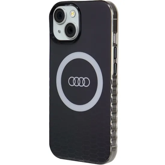 Audi IML Big Logo MagSafe case for iPhone 15 / 14 / 13 - black