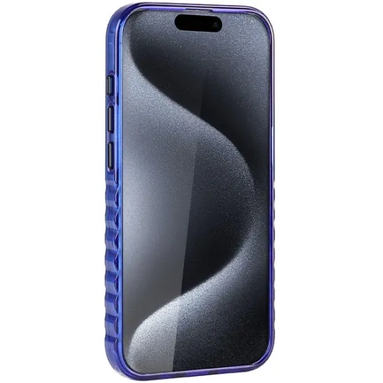 Audi IML MagSafe case for iPhone 15 Pro Max - blue