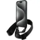 BMW M Edition Carbon Stripe &amp; Strap case for iPhone 15 / 14 / 13 - black