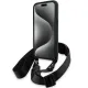 BMW M Edition Carbon Stripe &amp; Strap case for iPhone 15 Pro Max - black