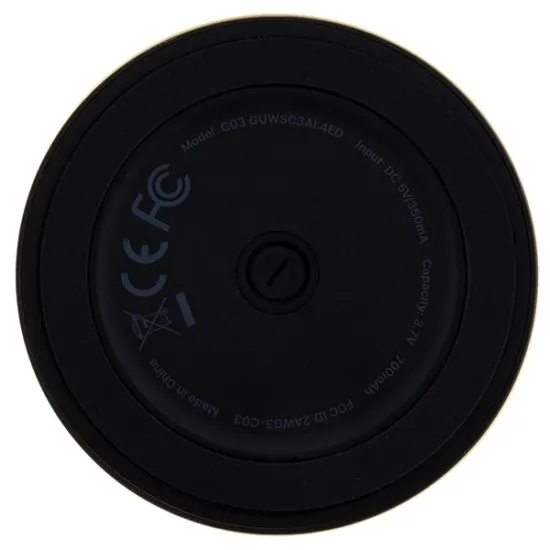 Guess Magnetic Script Metal Bluetooth speaker - black