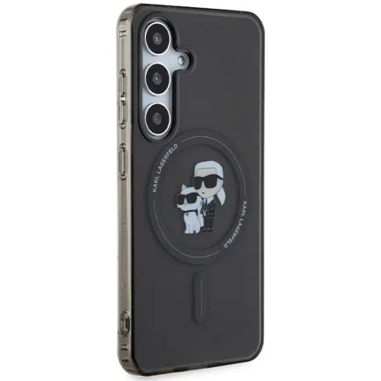 Karl Lagerfeld IML Karl&amp;Choupette MagSafe case for Samsung Galaxy S24 - black