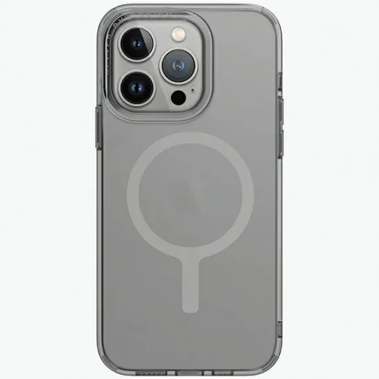 Uniq LifePro Xtreme Magclick Charging case for iPhone 15 Pro Max - gray