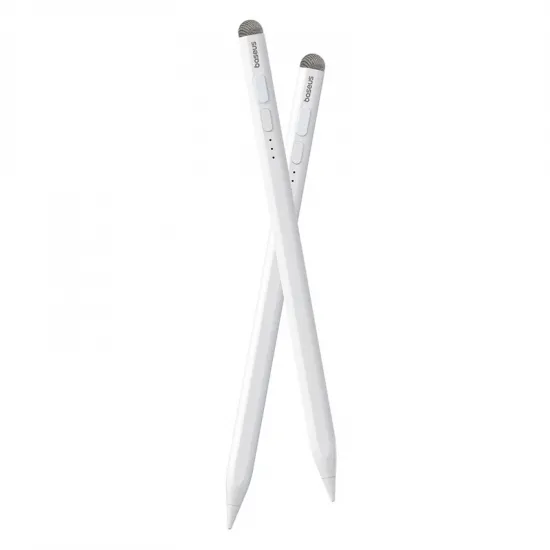 [RETURNED ITEM] Baseus Smooth Writing 2 active stylus with LED indicator + USB-C cable / replaceable tip - white