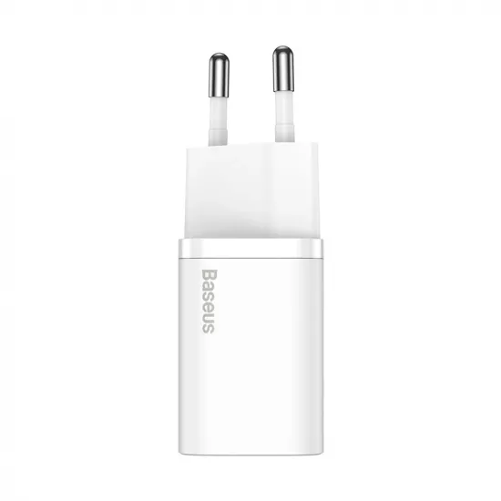 [RETURNED ITEM] Baseus Super Si 1C fast charger USB Type C 20 W Power Delivery white (CCSUP-B02)