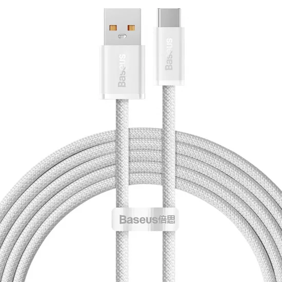 Baseus Dynamic Series USB - USB Type C cable 100W 2m white (CALD000702)