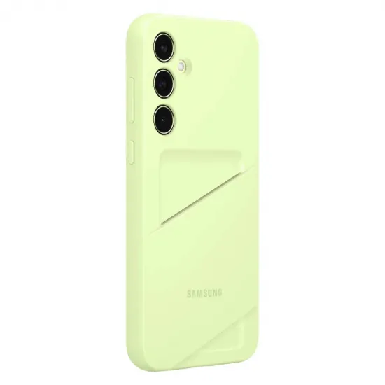 Samsung Card Slot Case EF-OA356TMEGWW with card slot for Samsung Galaxy A35 - green