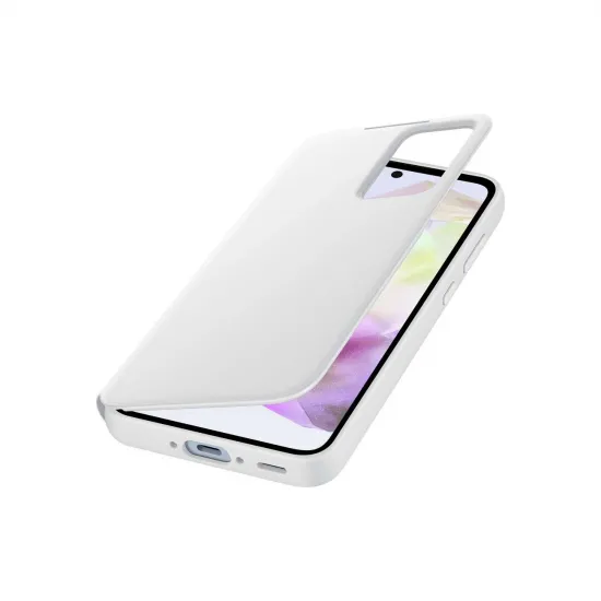 Samsung Smart View Wallet EF-ZA356CWEGWW case with flap for Samsung Galaxy A35 - white