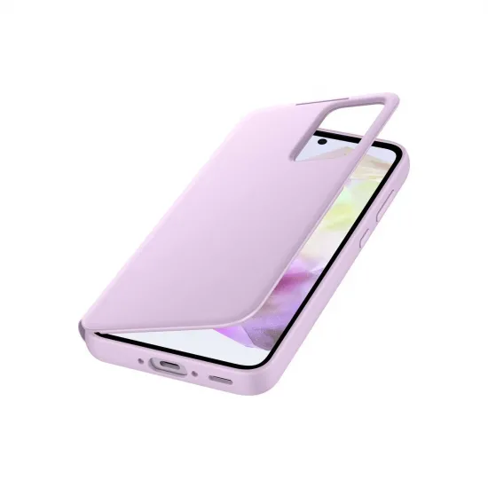 Samsung Smart View Wallet EF-ZA356CVEGWW case with flap for Samsung Galaxy A35 - purple