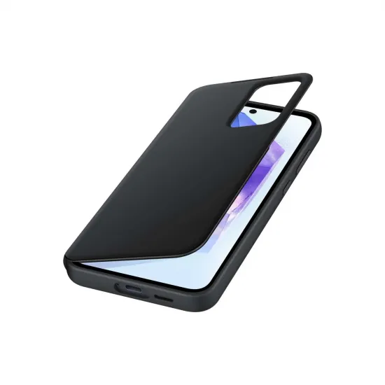 Samsung Smart View Wallet EF-ZA556CBEGWW Klapphülle für Samsung Galaxy A55 – Schwarz