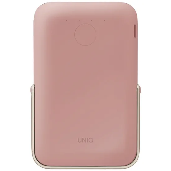 Powerbank Uniq Hoveo magnetic 5000mAh USB-C 20W PD - pink