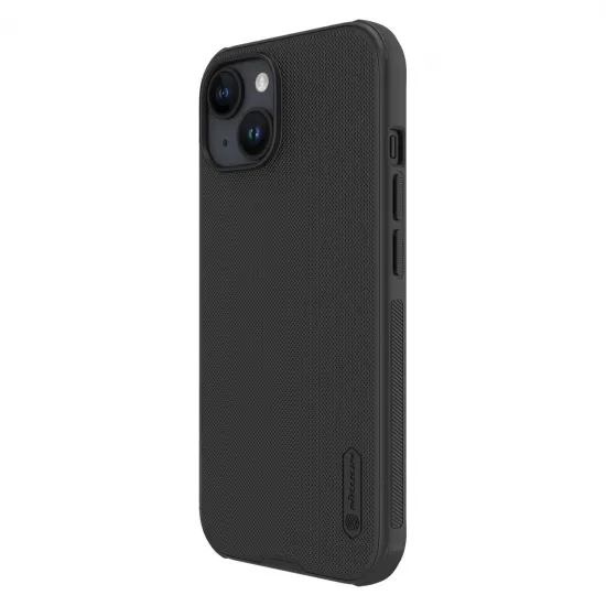 Nillkin Super Frosted Shield Pro Magnetic Case for iPhone 15 - black