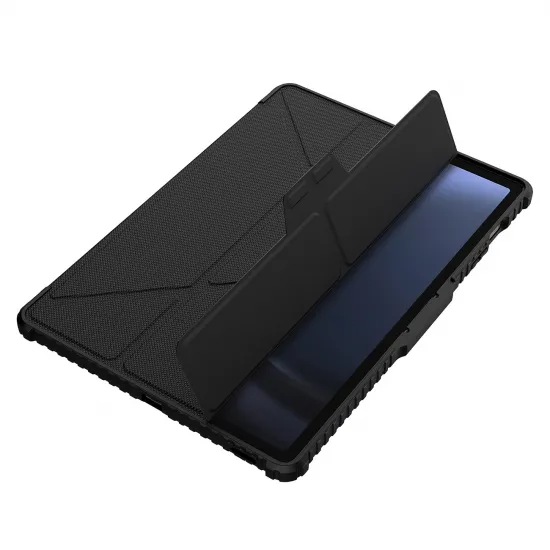 Nillkin Bumper Leather Case Pro case for Samsung Galaxy Tab S9 FE+ - black