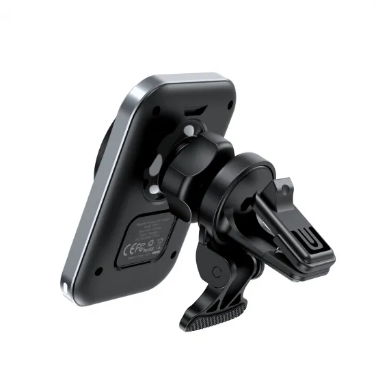 Choetech T206-F car holder with inductive charger up to 15W - black