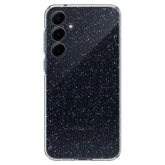 Spigen Liquid Crystal case for Samsung Galaxy A55 5G - transparent and glitter