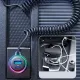 [RETURNED ITEM] Joyroom 3 in 1 fast car charger with USB Type C cable 1.6m 60W black (JR-CL07)