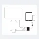 [RETURNED ITEM] Joyroom adapter from Lightning (male) to digital HDMI (female) + Lightning (female) FullHD 1080p 60Hz white (S-H141 white)