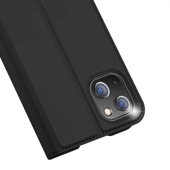 [RETURNED ITEM] Dux Ducis Skin Pro Holster Flip Cover for iPhone 14 Plus black