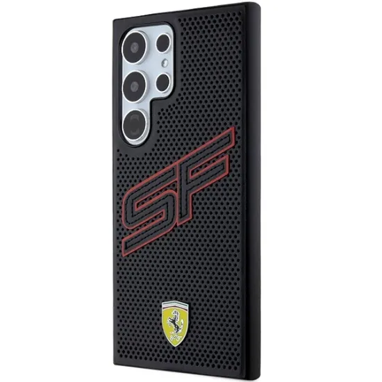 Ferrari Big SF Perforated case for Samsung Galaxy S24 Ultra - black