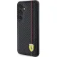 Ferrari Carbon Printed Line case for Samsung Galaxy S24+ - black