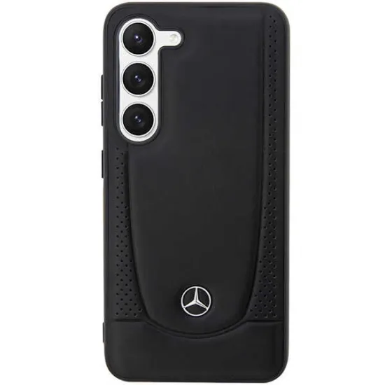 Mercedes Leather Urban case for Samsung Galaxy S23 FE - black