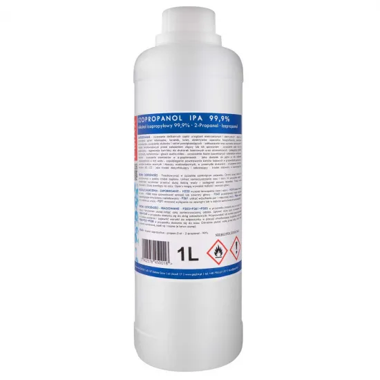 Isopropylalkohol Isopropanol IPA I-MAX 99,9 % 1L