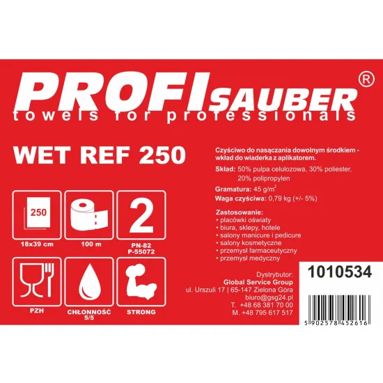 Cloths for the ProfiSauber WET REF 250 soaking bucket - INSERT