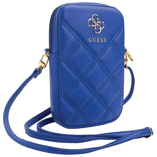 Guess Zip Quilted 4G bag - blue