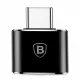 Baseus adapter from USB to USB Type C OTG black (CATOTG-01)