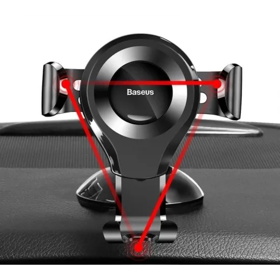 Baseus Osculum gravity car holder for dashboard red (SUYL-XP09)