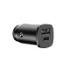 Baseus Square PPS smart car charger with USB Quick Charge 4.0 QC 4.0 and USB-C PD 3.0 SCP ports black (CCALL-AS01)