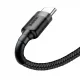Baseus Cafule USB-A / USB-C QC 3.0 3A cable 0.5 m - black-gray