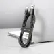 Baseus Cafule Cable durable nylon cable USB / USB-C QC3.0 2A 2M black-gray (CATKLF-CG1)