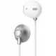 Baseus Encok H06 In-Ear Kopfhörer Headset mit Fernbedienung silber (NGH06-0S)