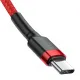 Baseus CATKLF-G09 USB-C - USB-C PD QC cable 60W 3A 480Mb/s 1m - red