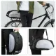 Wozinsky bike carrier bag with shoulder strap 13l black (WBB1BK)